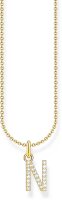 Collier avec pendentif lettre N - Thomas Sabo...