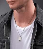 MOTIVE collier avec pendentif type plaque didentité - Police modèle: PEAGN0035901