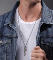 P-WING collier avec pendentif aile - Police modèle: PEAGN0036101