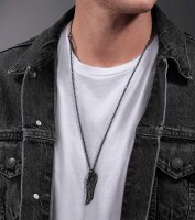 P-WING collier avec pendentif aile - Police modèle: PEAGN0036102