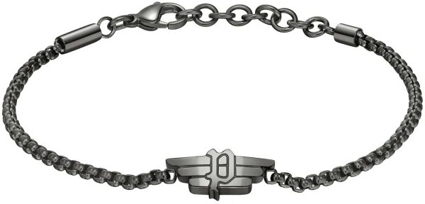 REVELRY bracelet gris avec pendentif - Police modèle: PEAGB0033303