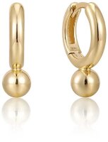 ANIA HAIE E045-02G créoles avec pendentif boule