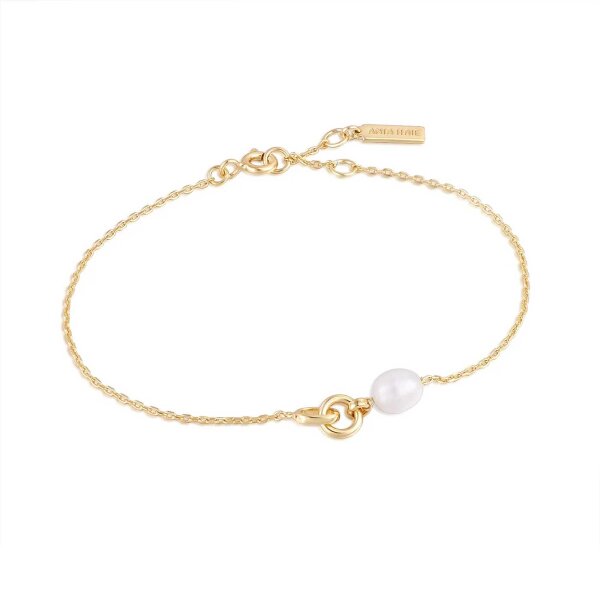 ANIA HAIE B043-01G bracelet avec pendentif perle