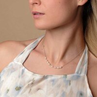 Familytie collier (Perle/Argent) collier filigrane avec pendentif perle - Holzkern modèle: Jewelry