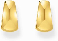 Créoles couleur or, en forme de trapèze élégante avec un style chunky inspiré des années 90 - Thomas Sabo modèle: CR740-413-39