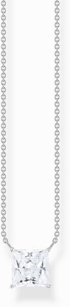 Collier avec pendentif orné de petites pierres - Thomas Sabo modèle: KE2212-051-14