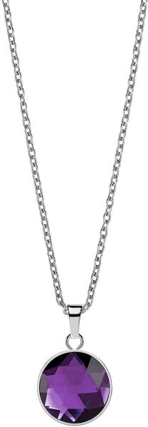 Collier en acier inoxydable avec pendentif rond - Bering Jewelry modèle: 436-1150-450
