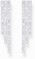 Puces doreilles style cascade avec pierres de zirconia blanches - Thomas Sabo modèle: H2309-051-14