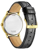 Citizen montre homme modèle: BM6756-01A avec cadran blanc et bracelet en cuir