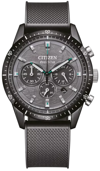 Citizen montre homme modèle: CA4625-02H avec cadran noir et bracelet en acier inoxydable/milanais
