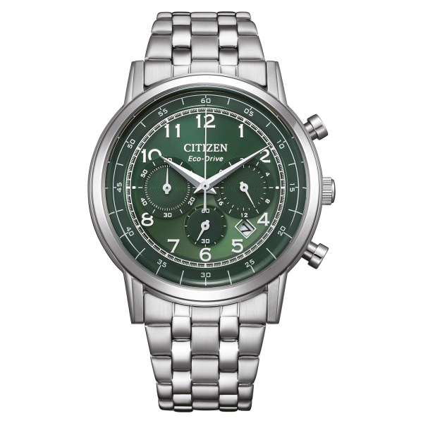 Citizen montre homme modèle: CA4630-53X avec cadran vert foncé