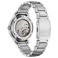 Citizen montre homme modèle: NY4058-79XE avec cadran vert et bracelet en acier inoxydable