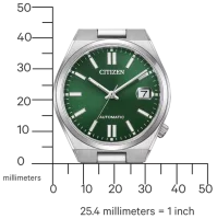 Citizen Damenuhr Modell:  NJ0200-50X mit grünem Zifferblatt