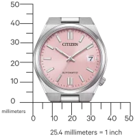 Citizen Damenuhr Modell: NJ0200-50Z mit rosa Zifferblatt