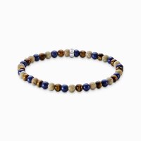 Beads Armband aus Lapislazuli, Jaspis und Tigerauge -...