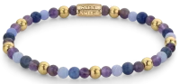Bracelet en pierres précieuses violettes,...