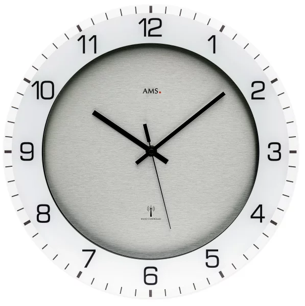 Horloge murale AMS 5594 en plastique