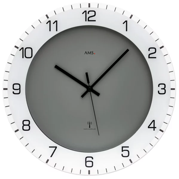 Horloge murale AMS 5595 - Boîtier en plastique