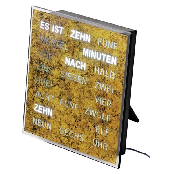 Horloge de table et murale AMS 1240 - Boîtier en plastique