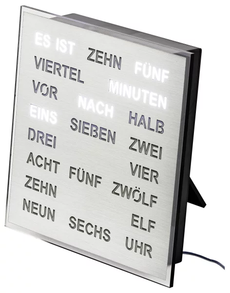 Horloge de table et mur AMS 1242 - Boîtier en plastique