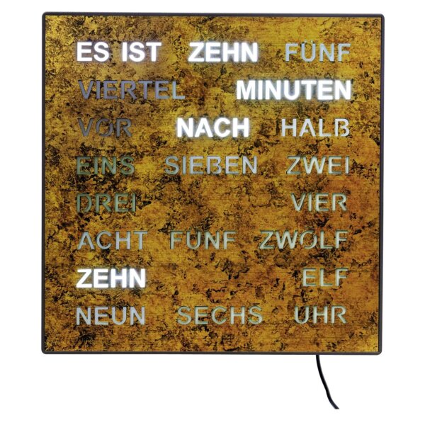 Horloge murale et de table AMS 1243 - Boîtier en plastique