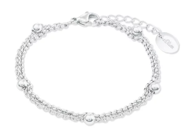 Tennisarmband aus Silber, rosévergoldet - s.Oliver Jewelry 2022713
