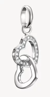 Charm-Anhänger, verschlungene Herzen - Thomas Sabo Modell: CC1201-051-14