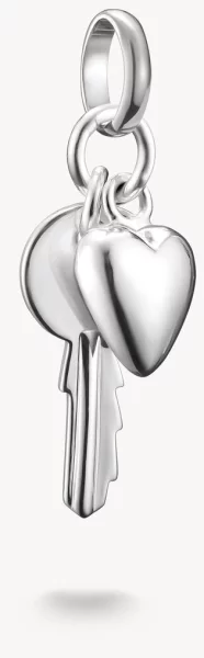 Charm-Anhänger, Herz und Schlüssel - Thomas Sabo Modell: CC1233-001-21