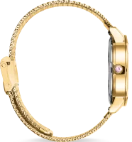 Damenuhr Zifferblatt blau, Schmetterlingsmotiv und...