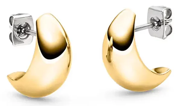 Ohrstecker aus Titan, mondförmig - Boccia Jewelry Modell: 05089-02