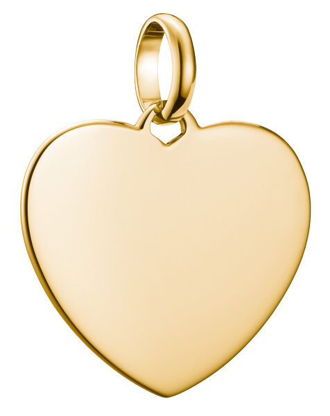 Thomas Sabo Charm-Anhänger Herz groß Connect vergoldet