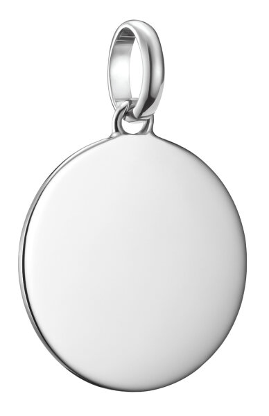Thomas Sabo Charm-Anhänger Coin groß Connect Silber