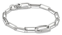 Thomas Sabo Charm-Armband Paperclip mit einem Connect Link Silber