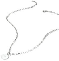 Thomas Sabo Charm-Kette Paperclip Silber Länge 45 cm