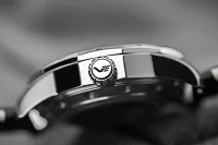 Montre pour homme argentée avec bracelet en acier inoxydable - Modèle Vostok Europe: NH35-125A747B