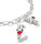 Pendentif Charm en argent sterling 925 recyclé, avec motif Snoopy & coeur, Thomas Sabo, modèle : 2226-664-10