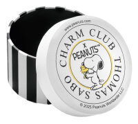 Pendentif Charm en argent sterling 925 recyclé avec motif Snoopy et incrustation pavée, modèle Thomas Sabo PEANUTS Connect : CC1310-691-11