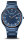 Montre pour hommes en acier inoxydable avec fonction solaire et cadran bleu foncé, modèle Bering : 14442-979.