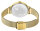 Montre pour femme en acier inoxydable de couleur or avec bracelet en maille milanaise, modèle Bering : 13434-332