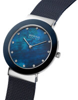 Montre pour femme en céramique et acier inoxydable...