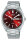 Montre pour homme en acier inoxydable avec cadran rouge Sunray, modèle Lorus: RH369AX-9