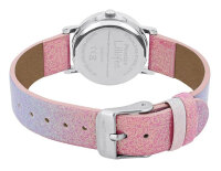 Armbanduhr aus Alloy mit Kunstleder-Armband mit Prinzessin Lillifee-Motiv, Prinzessin Lillifee Modell: 2040170