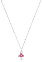 Collier aus 925 Sterlingsilber mit emailliertem Pilz-Motiv, Prinzessin Lillifee Modell: 2040632