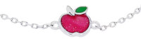 Armband aus 925 Sterlingsilber mit Apfel-Motiv, Prinzessin Lillifee Modell: 2040635