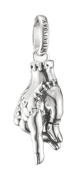 Charm-Anhänger aus geschwärztem 925 Sterlingsilber mit "Eiskaltes Händchen" Motiv - Thomas Sabo Modell: CC1313-637-21