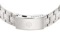 Herrenuhr Master Time Expert Titan Funkuhr mit blauem Zifferblatt