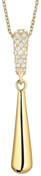 Arctic Pavé Halskette Gold mit Zirkonia – Elegantes Design für Damen - BERING Modell: 454-27-500