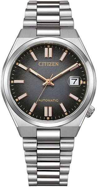 Citizen Automatik Herrenuhr NJ0200-50E: Edelstahl, Saphirglas, 50m wasserdicht