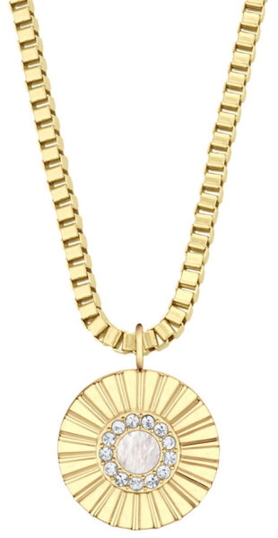 Halskette aus Edelstahl - Arctic Flowers Gold glänzend - BERING Modell: 465-259-450