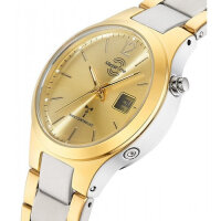 Damen Funkuhr Lady Line Bicolor Gold Gehäuse Gold Zifferblatt - Master Time Modell: MTLA-10915-61M